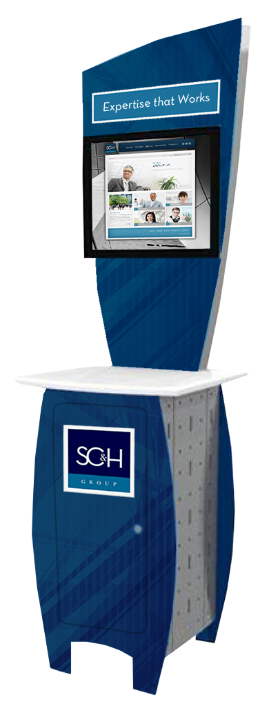 SCH Group Brand & Collateral – Kiosk