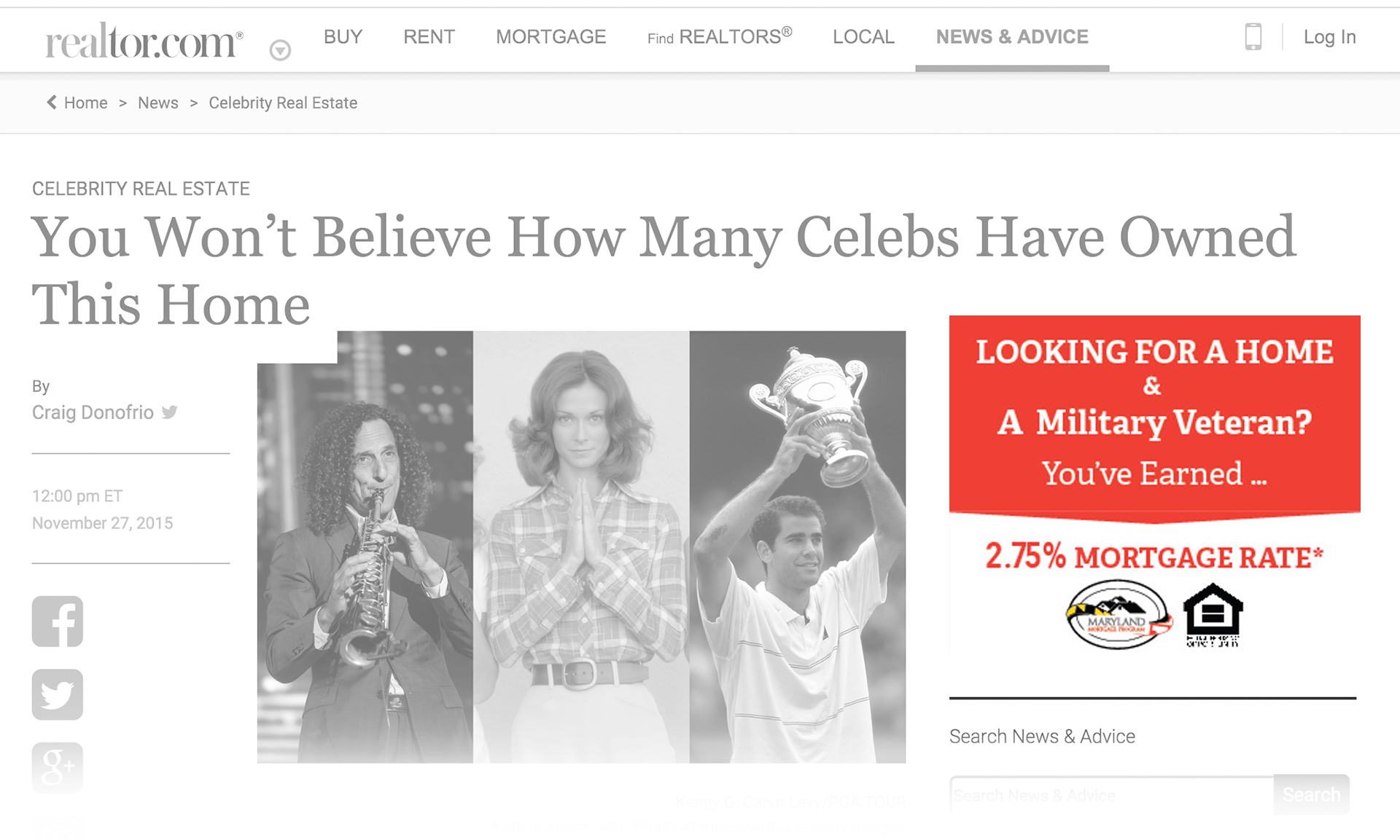 MMP You've Earned It! – Realitor.com and Zillow Banner Ad