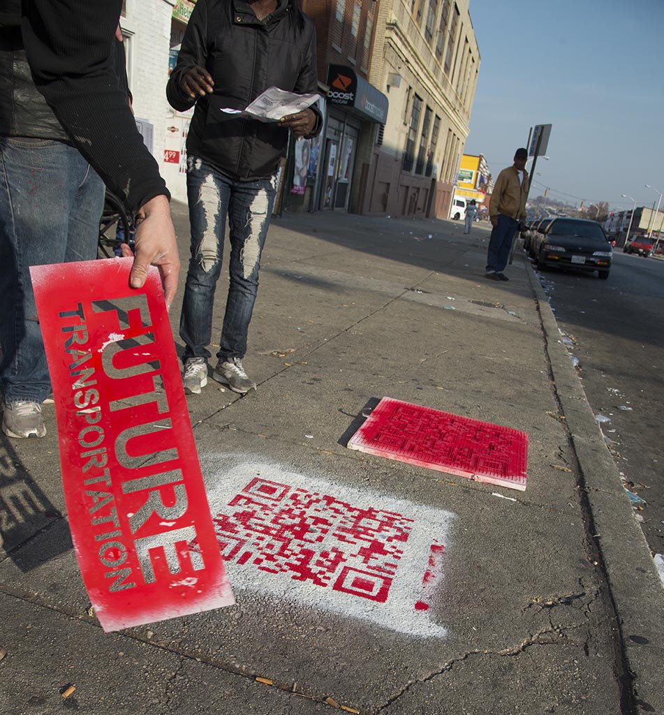 Baltimore Red Line - Guerrilla Marketing