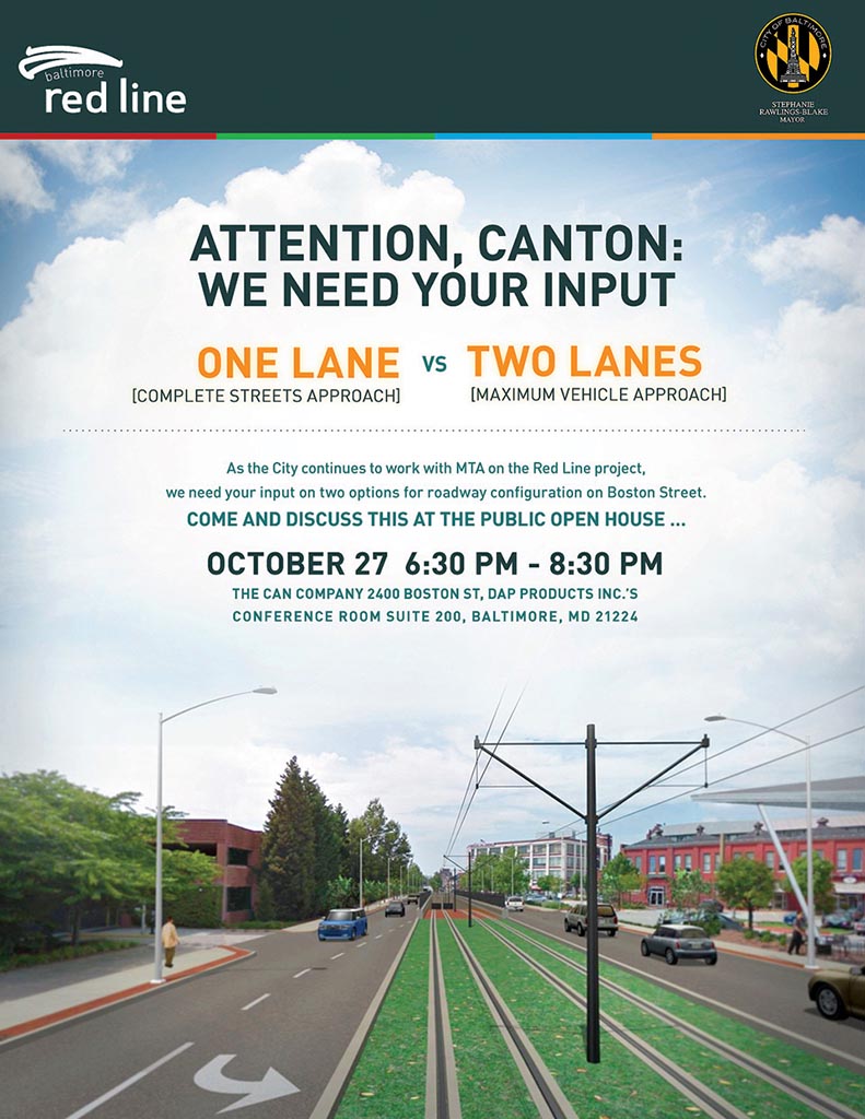 Baltimore Red Line - Event Design